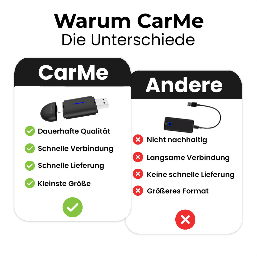 CarMe Mini 2-in-1 Car Dongle Black, Why CarMe?